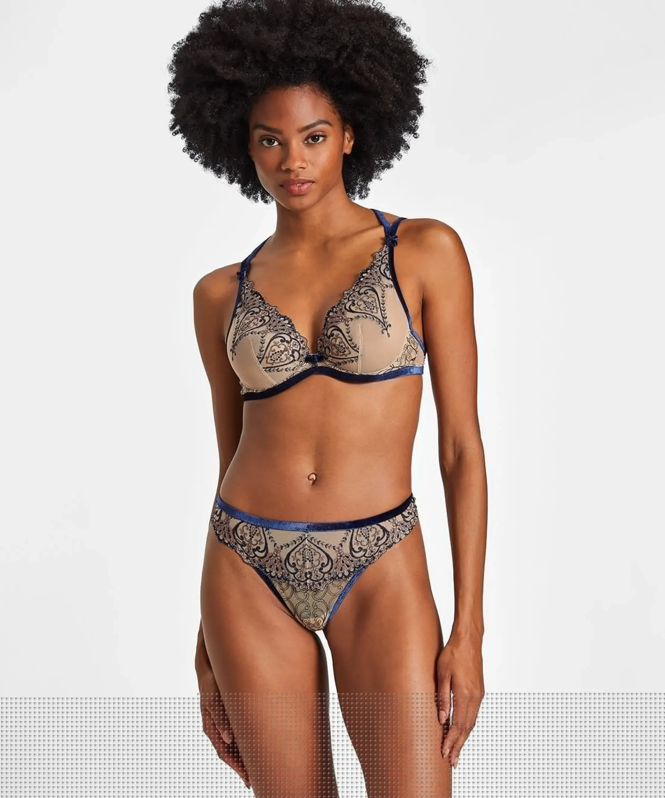 Coeurs Enlacés Soutien-gorge Triangle avec armatures