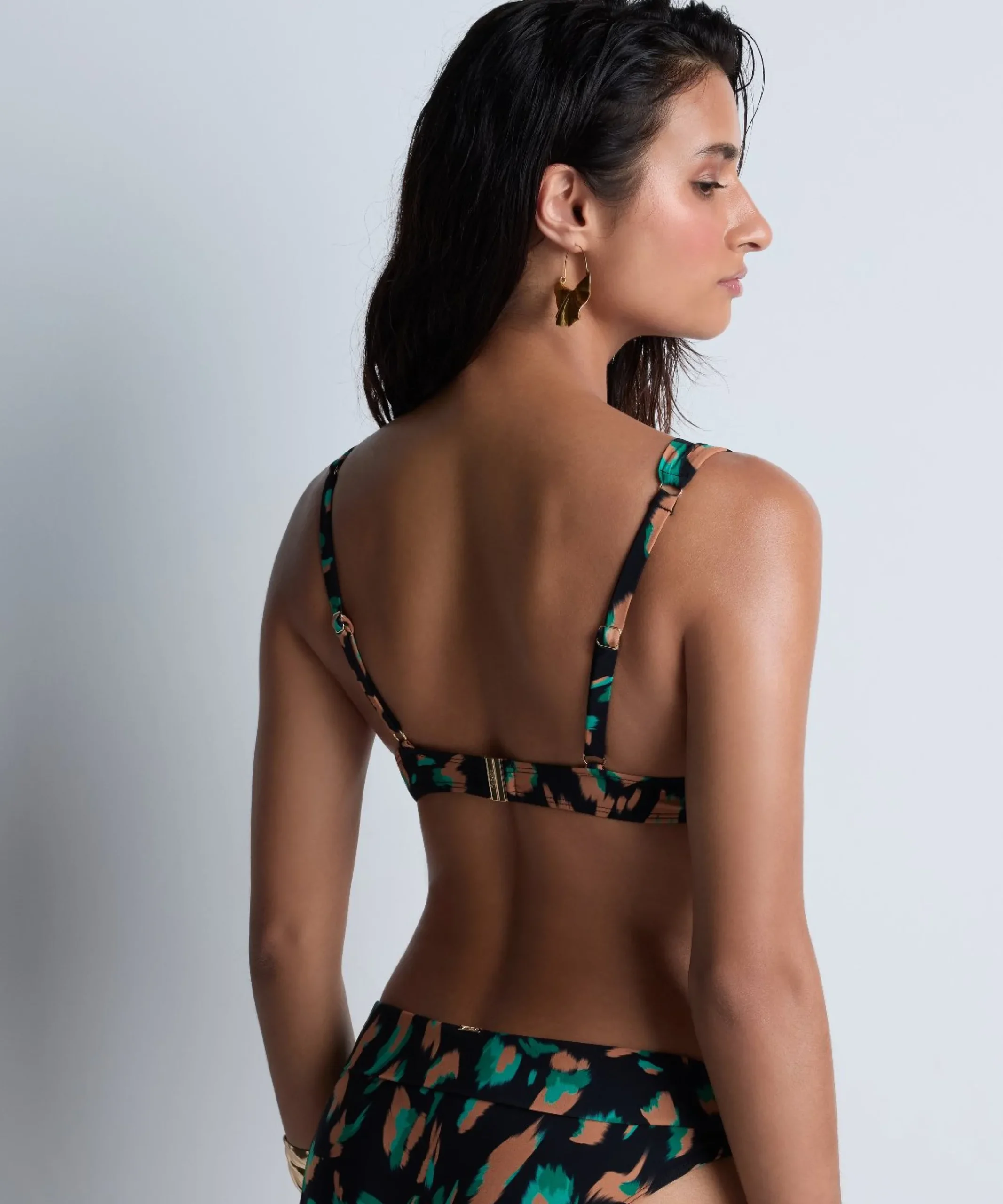 Feline Energy Haut de maillot de bain Push-up coques