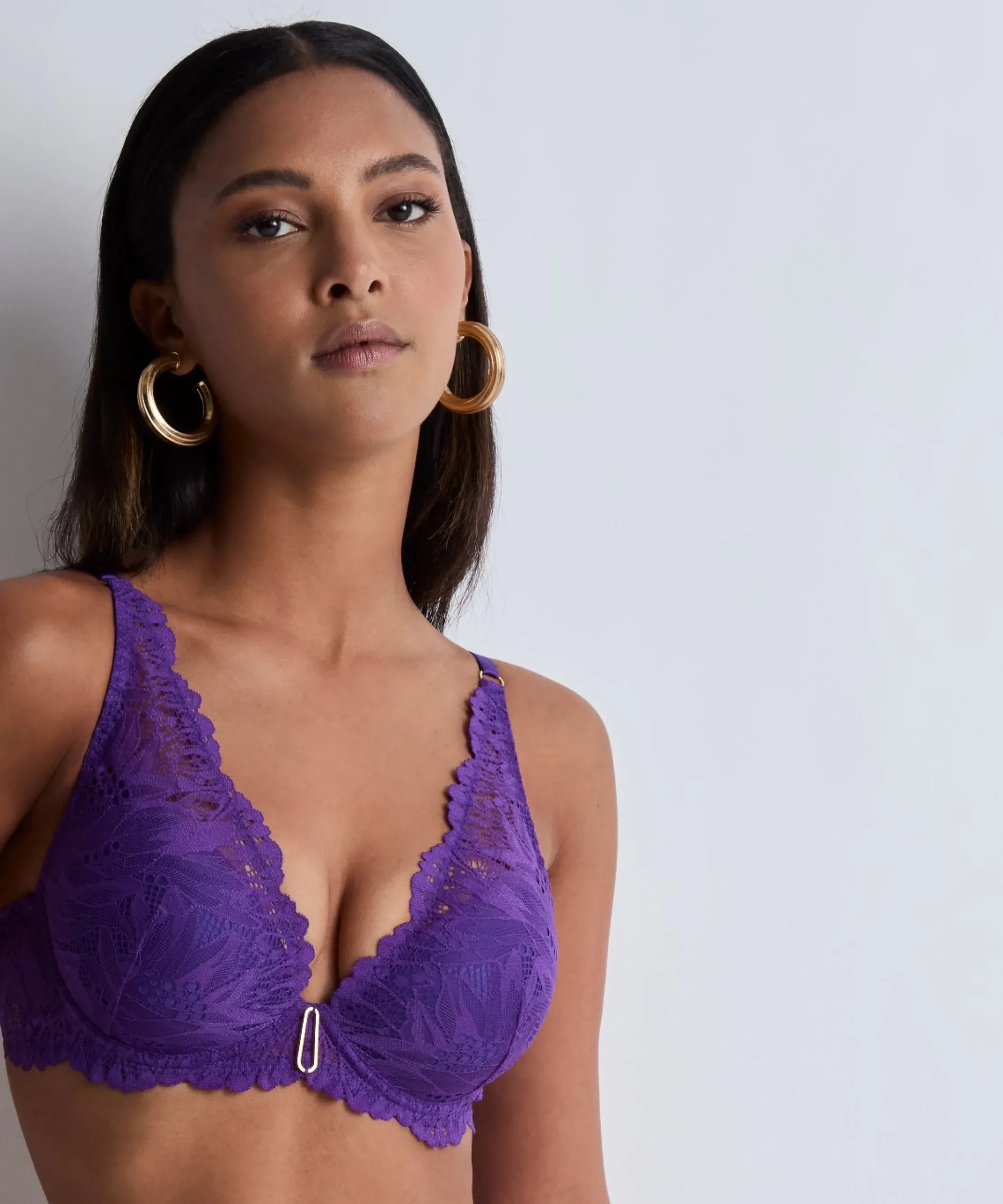 Flowermania Soutien-gorge Plunge foulard