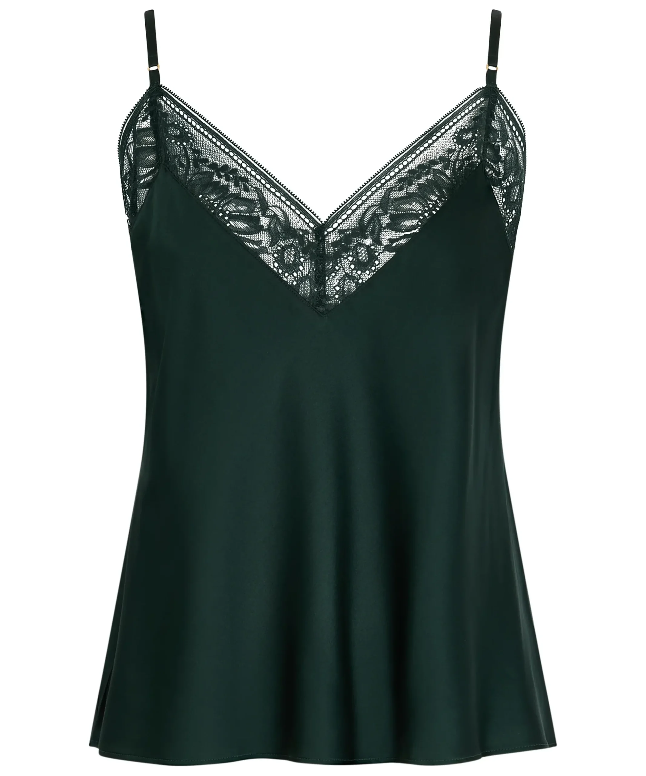 Midnight Whisper Top à fines bretelles