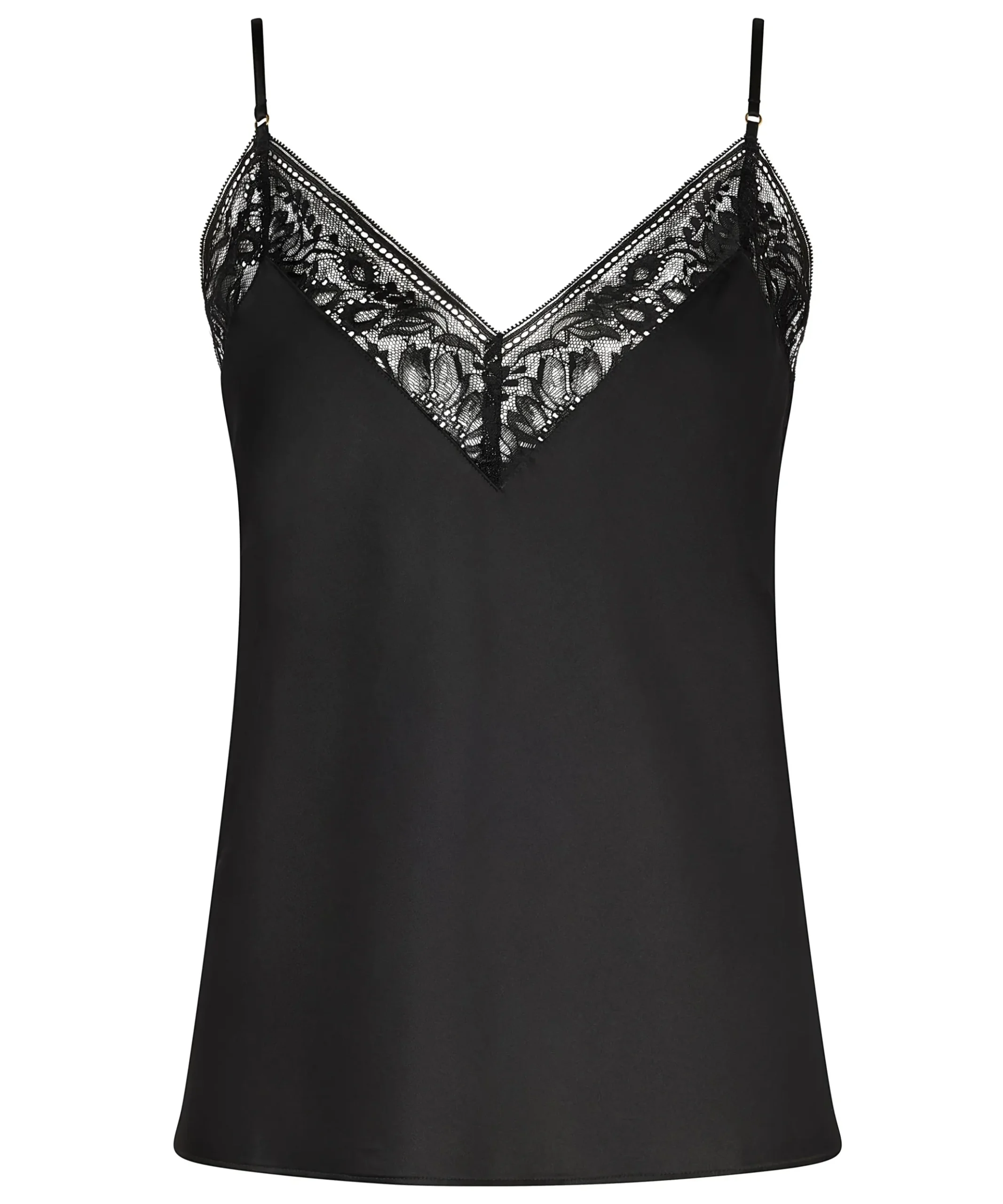 Midnight Whisper Top à fines bretelles