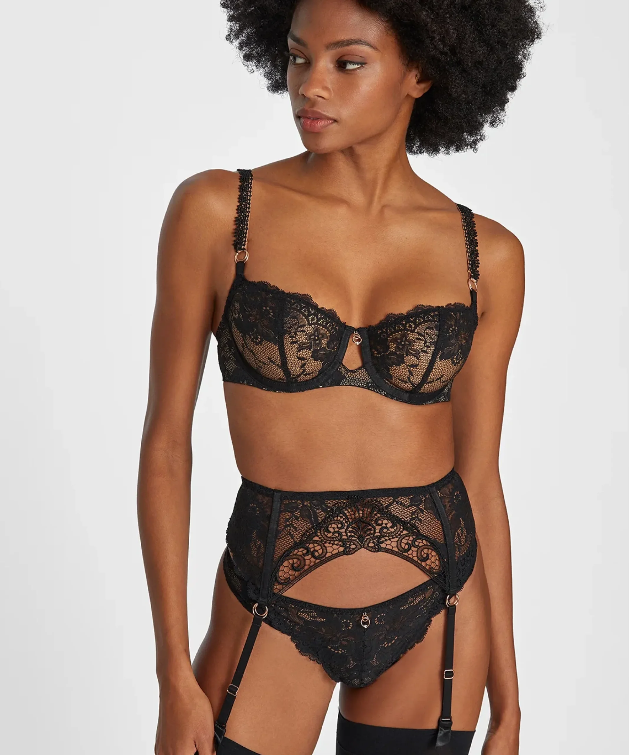 Night Bird Soutien-gorge Corbeille avec armatures
