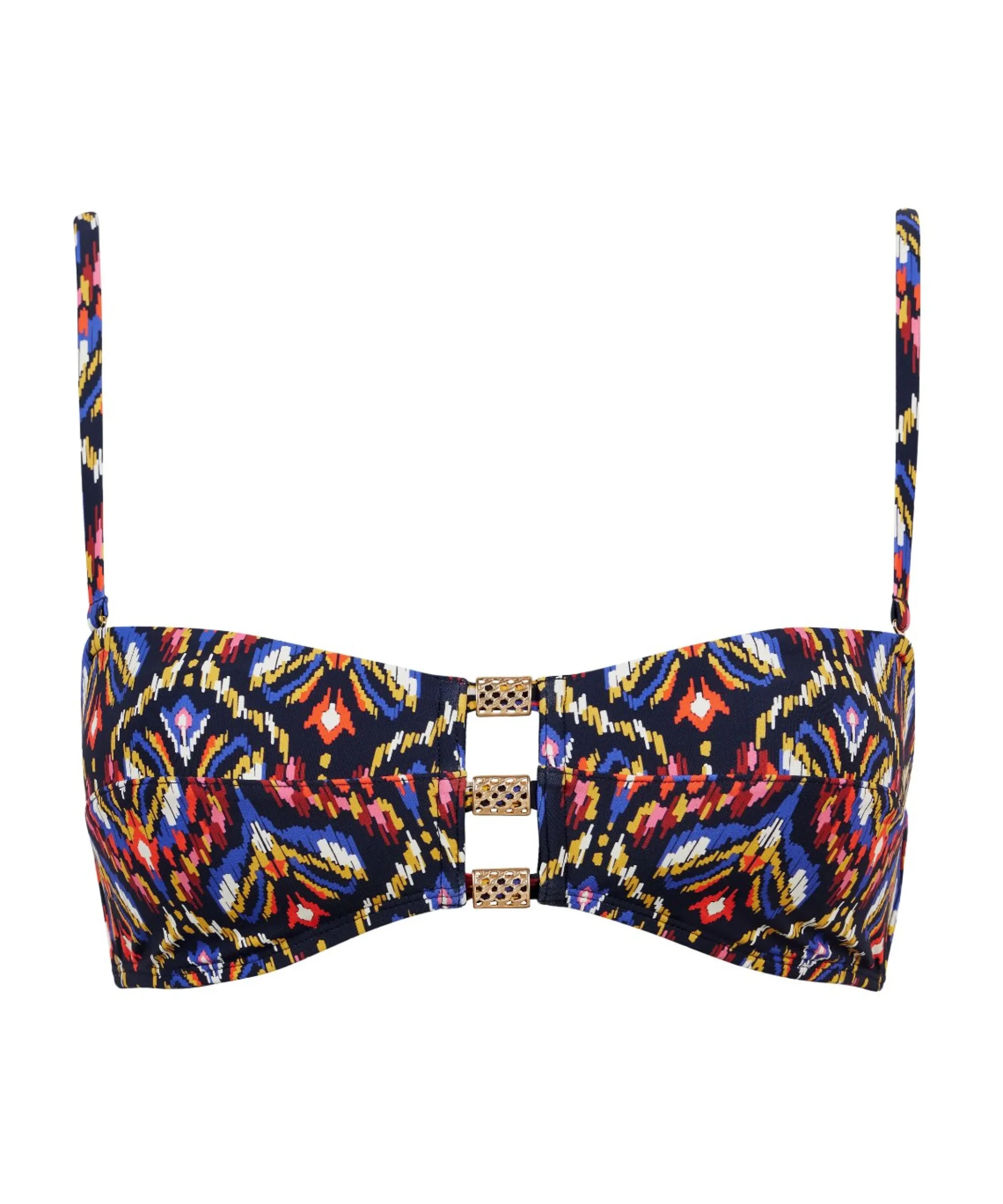 Sunkissed Allure Haut de maillot de bain Bandeau coques amovibles