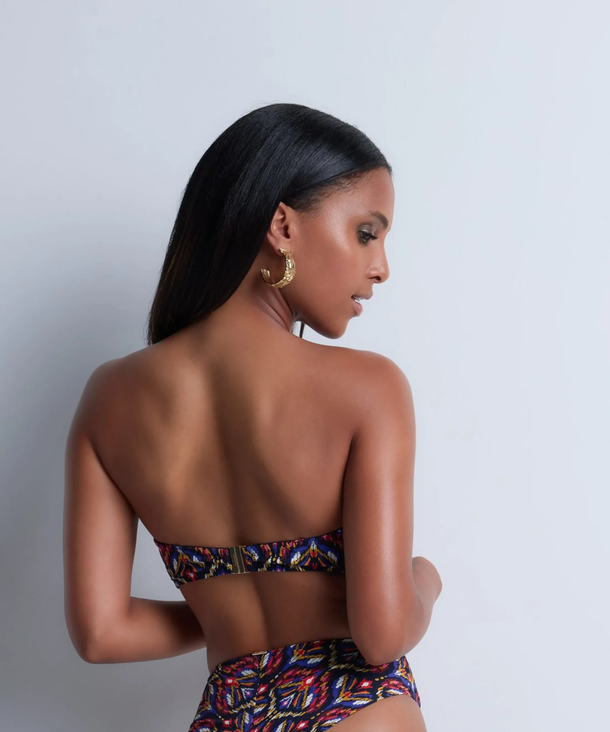 Sunkissed Allure Haut de maillot de bain Bandeau coques amovibles