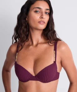 Sun Pop Haut de maillot de bain Push-up coques