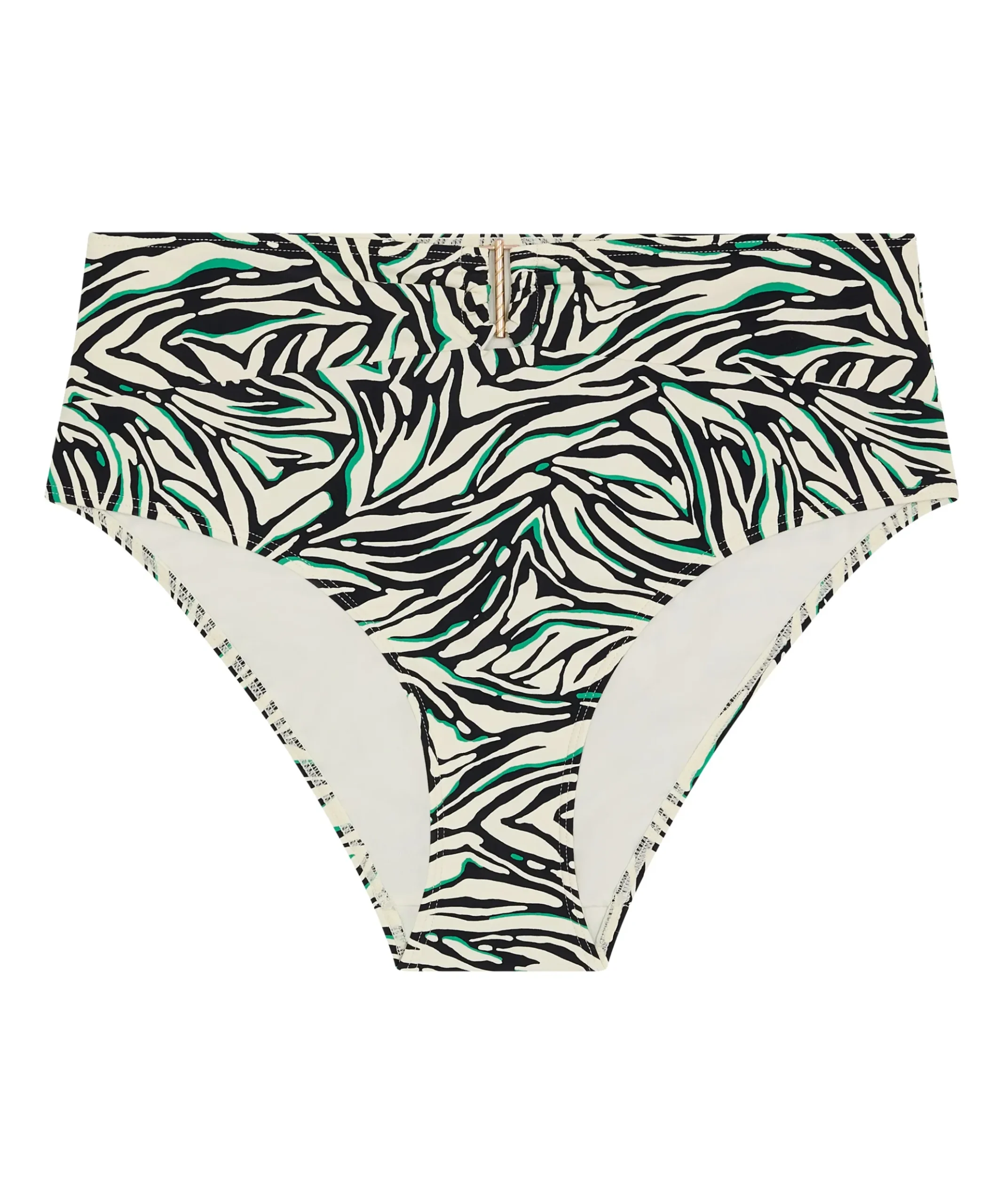 Tropical Splash Bas de maillot de bain taille haute