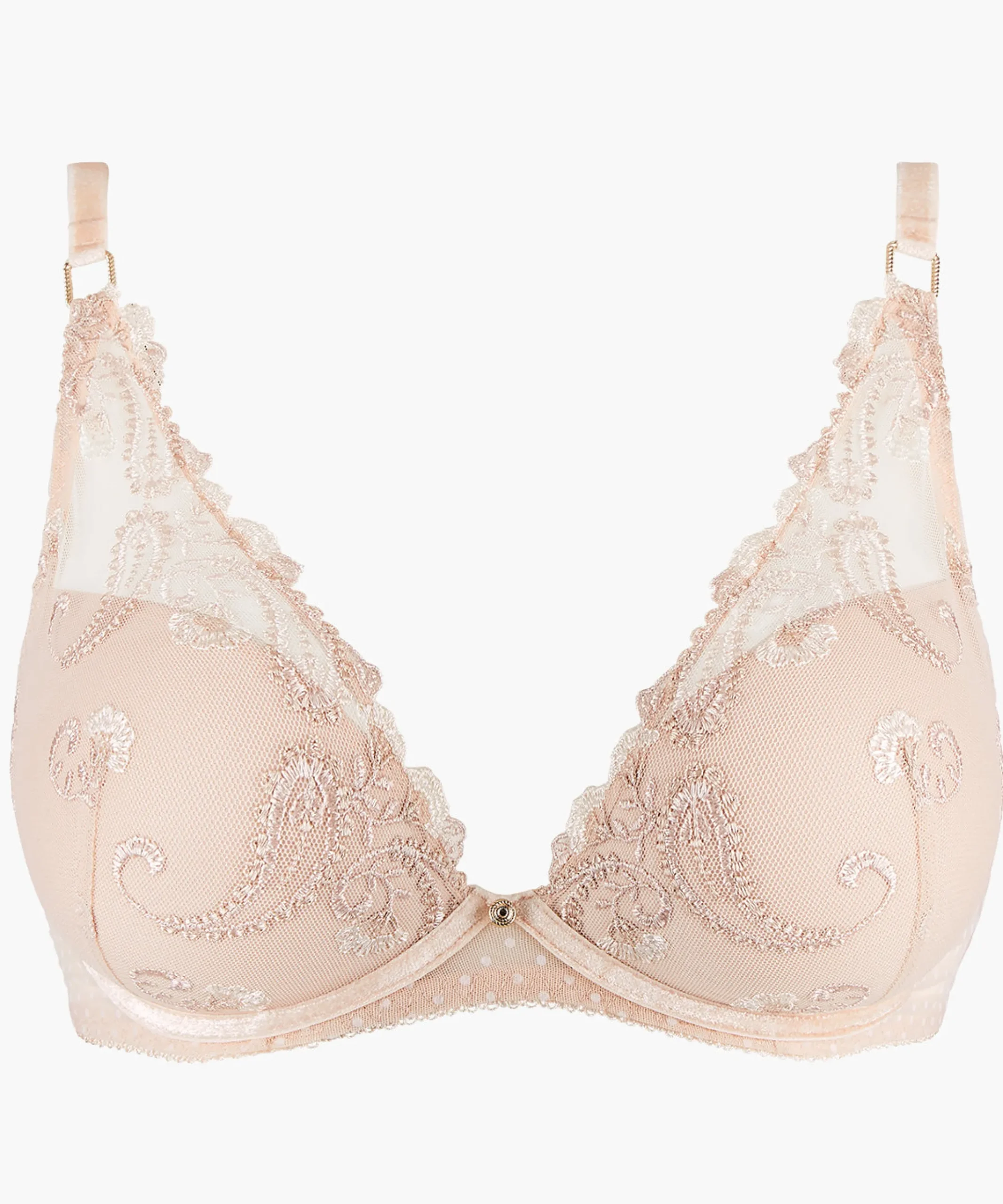 Velvet Memories Soutien-gorge Plunge foulard
